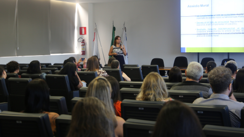 COGE realiza palestra sobre Assédio Moral e Sexual no Trabalho