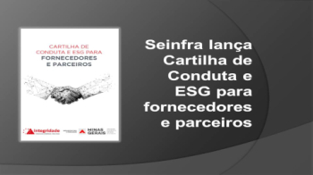 Seinfra lança Cartilha de Conduta e ESG para fornecedores e parceiros