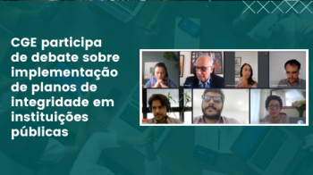 CGE participa de debate sobre implementação de planos de integridade em instituições públicas